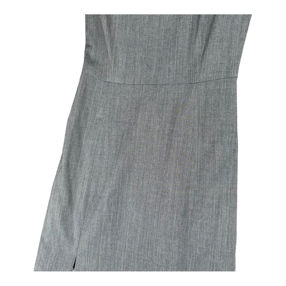 Talula Babaton Aritzia 0 Gray Stretch Wool Blend Dress Shift Career 90s Vibe - Picture 8 of 13